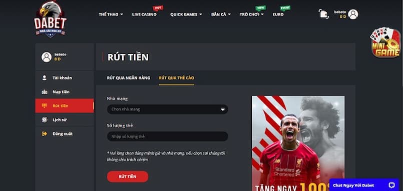 Điều khoản và điều kiện của chương trình khuyến mãi thưởng 50K của K188 Games - K188